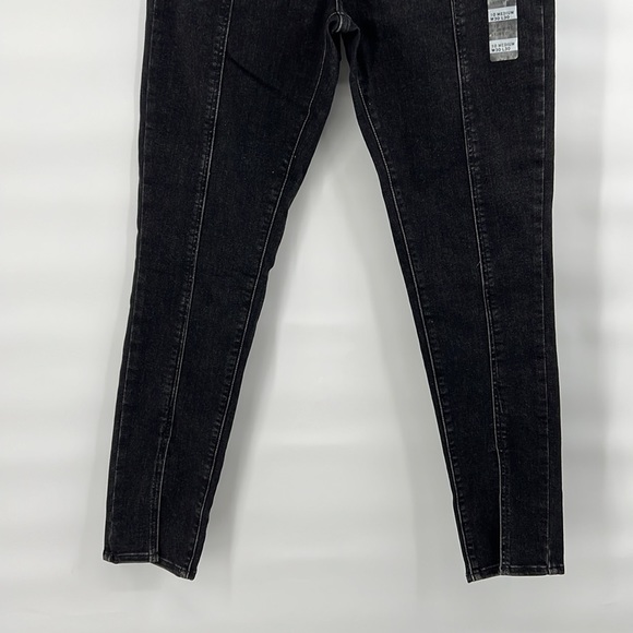 Levi’s 721 high rise skinny black jeans spilt ankle size 10 womens - Picture 4 of 10